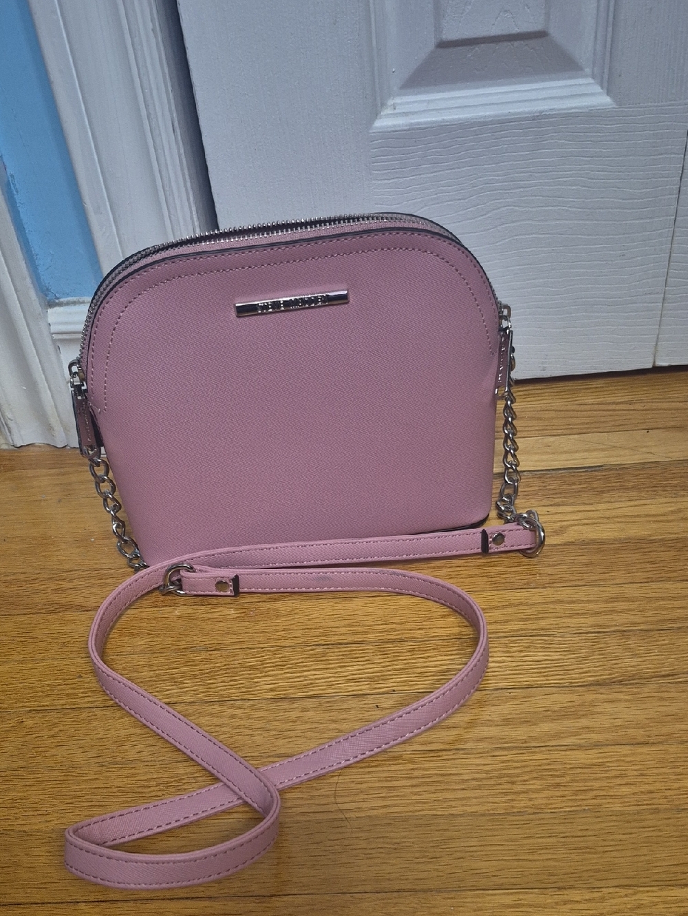 Steve Madden Pink Crossbody Bag with Chain Strap